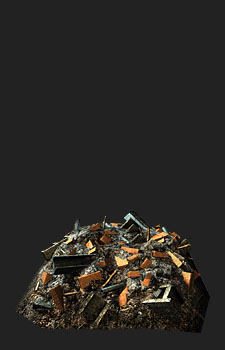 Modular Rubble 04 - 1051 Triangles, 1x2048² Diffuse, Normal, Specular and Gloss<br/>Modular Rubble 05 - 1892 Triangles, 1x2048² Diffuse, Normal, Specular and Gloss<br/>Modular Rubble 06 - 1470 Triangles, 1x2048² Diffuse, Normal, Specular and Gloss