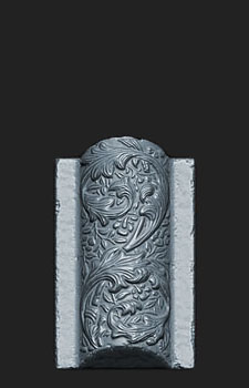 HP Zbrush sculpt of the Vaulted Bricks for my Jacobethan Style Fountain asset.